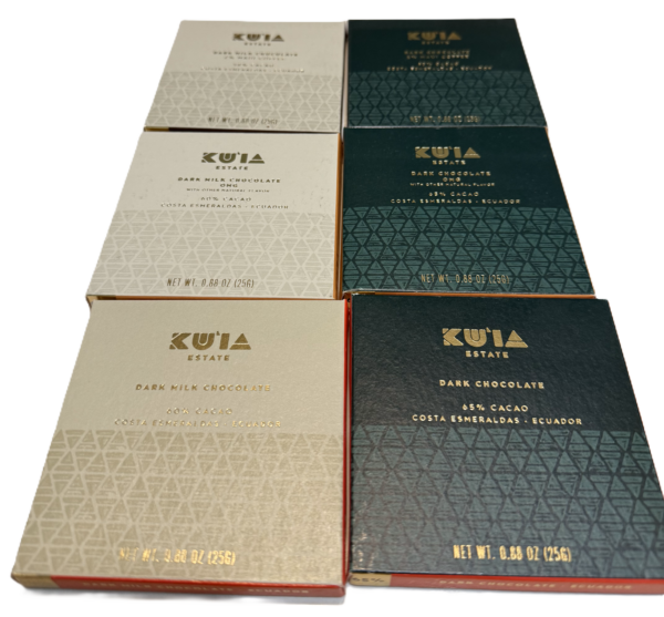 MAUI KU’IA  Craft Chocolate Bars