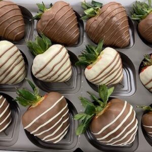 Chocolate-covered Strawberries (6)