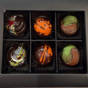 Holiday Chocolate Box, 6 Piece